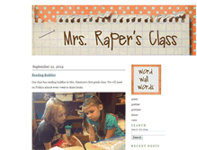 Tablet Screenshot of mrsraper.prettyposies.com
